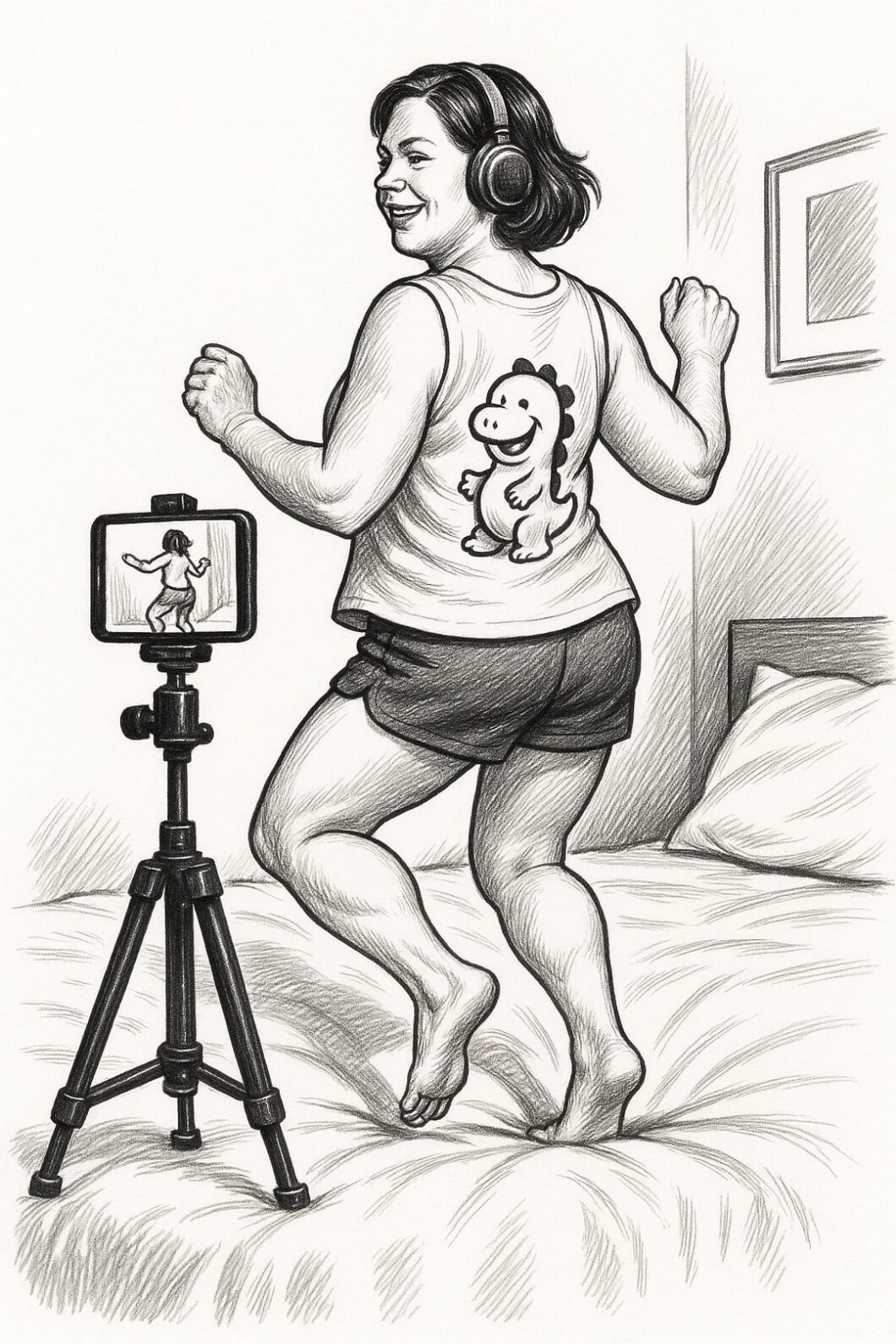 How to get out of your head and into your body on camera