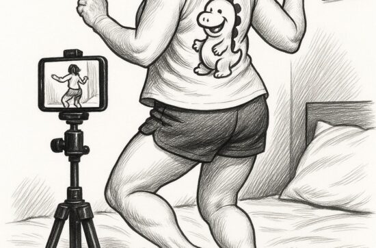 How to get out of your head and into your body on camera